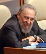 Un recuperado y exultante Fidel, en su cumpleaños número 86