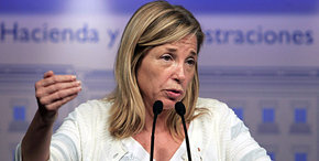 La vicepresidenta de Cataluña, Joana Ortega