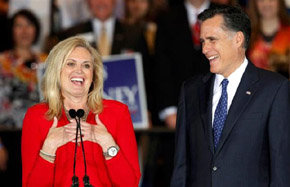 Ann y Mitt Romney 