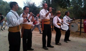 Certamen de música de dulzainas en el Escorial