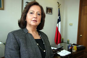 La senadora Soledad Alvear (DC)