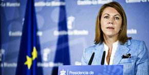 La presidenta de Castilla-La Mancha, María Dolores Cospedal 