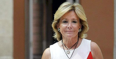 Esperanza Aguirre, ex presidenta de la Comunidad de Madrid