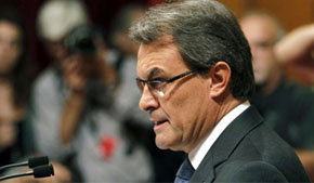 Artur Mas, presidente de la Generalitat 