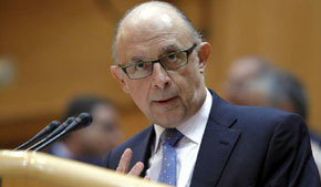 El ministro de Hacienda y Administraciones Públicas, Cristóbal Montoro