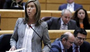 La  Ministra de Sanidad, Ana Mato