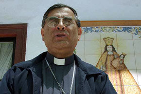 El obispo Gaspar Quintana. 