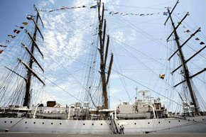 La fragata de la Armada argentina, 'Libertad'