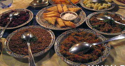 La gastronomía marroquí está consideradas entre las mejores del mundo...