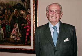 Leandro Navarro, un coleccionista refinado y apasionado esteta, en el Museo Lázaro Galdiano