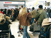 El aeropuerto de Barajas es el que más pasajeros soporta  en España