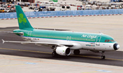 Un avión de la compañía Aer Lingus 