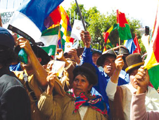 La nueva ConstituciÃ³n boliviana reconoce a los pueblos originarios del paÃ­s  (Foto: Nelson Vilca)