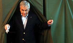 Piñera, el gran derrotado en las elecciones municipales chilenas...
