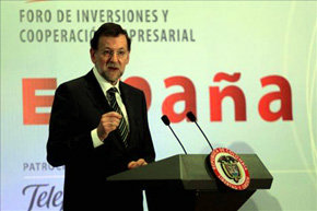 Mariano Rajoy, presidente del gobierno de Chile
