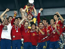 La Selección Española, nominada para el Premio Laureus al Mejor Equipo de 2012
