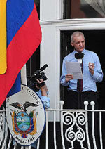 Julian Assange evita hablar de Ecuador porque «es insignificante»