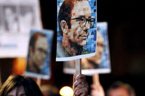 Imagen de Rodolfo Walsh, desaparecido durante la dictadura argentina. | E. M.