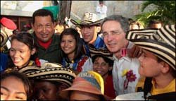 Uribe y Chavez han decidido pasar pagina y centrarse en acuerdos de cooperacion mutua 