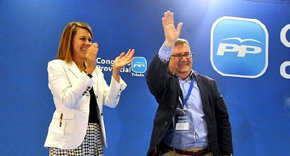 María Dolores de Cospedal y Arturo García-Tizón.