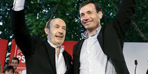 Alfredo Pérez Rubalcaba (i) y Tomás Gómez en una imagen de archivo