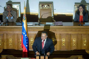Diosdado Cabello, presidente de la Asamblea Nacional de Venezuela en una imagen de archivo

