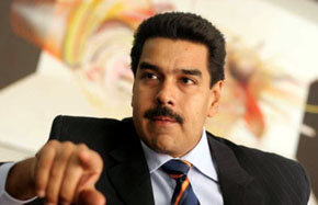 El vicepresidente venezolano Nicolás Maduro