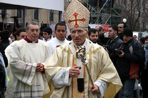 El presidente de la Conferencia Episcopal Española y arzobispo de Madrid, Antonio María Rouco Varela.