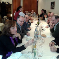 La Academia Iberoamericana de Escritores y Periodistas (AIDEP) celebra una comida de Hermandad y trabajo en Madrid