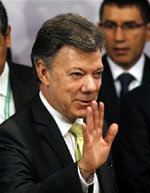 El presidente colombiano dice estar totalmente curado del cáncer 