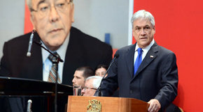 El Presidente de Chile, Sebastián Piñera