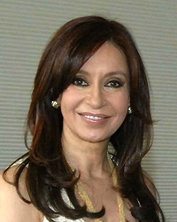 Cristina Fernández de Kirchner, presidenta de Argentina (imagen de archivo)