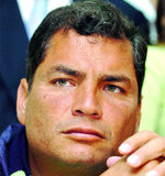 El presidente Correa admite que su gobierno tiene problemas de seguridad 