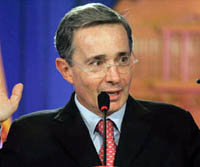En su viaje a Europa, Uribe ha seÃ±alado que no tiene aspiraciones a una reeleccion