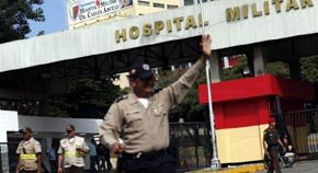 Hospital donde está ingresado Chávez 