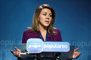 La ‘número dos’ del PP, María Dolores de Cospedal