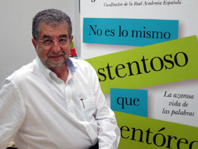 José Antonio Pascual, “No es lo mismo ostentoso que ostentóreo”