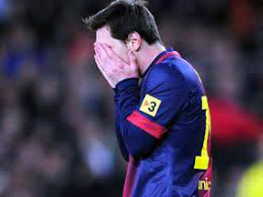 Messi no entrenó por estado febril