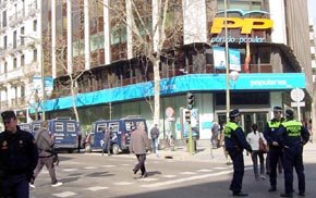 Sede del PP en calle Génova de Madrid (Imagen de archivo)