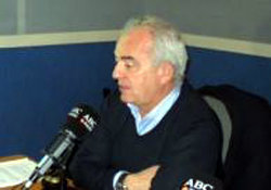 El periodista Eduardo Martín de Pozuelo. Foto: ABC Punto Radio