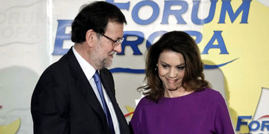 Mariano Rajoy arropó a Dolores de Cospedal
