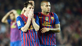 Alves: “Vi a Messi más cabizbajo de lo normal”