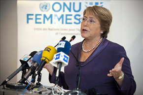 Michelle Bachelet en una fotografía de archivo 