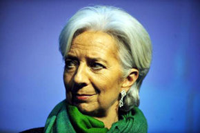 La directora gerente del Fondo Monetario Internacional, Christine Lagarde