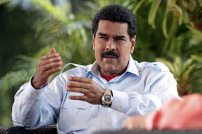 El Presidente encargado de Venezuela, Nicolás Maduro