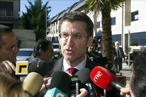 El presidente de la Xunta de Galicia, Alberto Núñez Feijóo. EFE/Archivo
