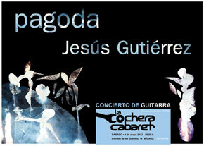 Concierto del guitarrista Jesús Gutiérrez en Málaga.