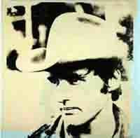 Andy Warhol (1928-1987) Dennis Hopper 1971 - © The Andy Warhol Foundation of the Visual Arts, Inc./VEGAP, Málaga, 2013