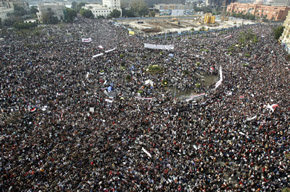 Plaza Tahrir, en la llamada 'Primavera árabe'’ 