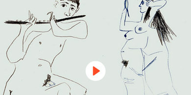 Trece cuadros de Pablo Picasso en la Galería Leandro Navarro de Madrid